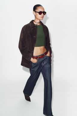 CROPPED SHORT SLEEVE T-SHIRT