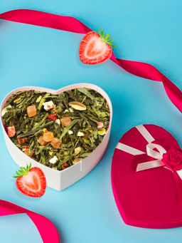 Зеленый ароматизированный чай GRUNBERG LITE  Соблазн Казановы   фото 8