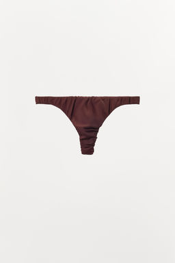 SATIN THONG - Zara фото 3
