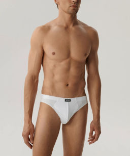 ATLANTIC 3BMP-322 Трусы спорт Basic - набор 3 шт. белый фото 4