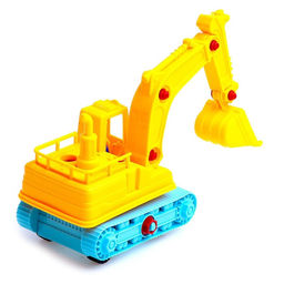 Конструктор Машина Экскаватор, 33 детали, МИКС - Simaland фото 4