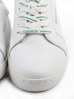 03-M17-30 WHITE Полуботинки женские (натуральная кожа)