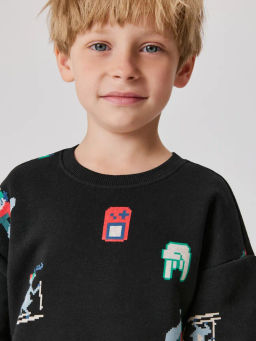 ACOOLA / Джемпер детский для мальчиков Lepaludi черный фото 4