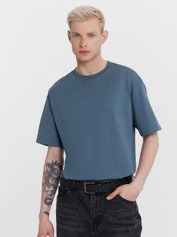 Футболка мужская синяя - Mark formelle фото 6