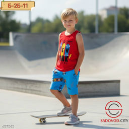 Костюм для мальчика с рисунком - Bruno фото 2