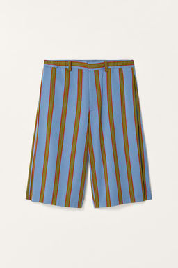 STRIPED RELAXED FIT BERMUDA SHORTS LIMITED EDITION - Zara фото 6