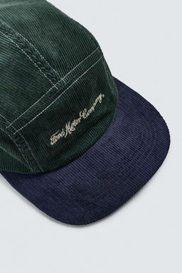 CORDUROY FLAT PEAK CAP FORD - Zara фото 6