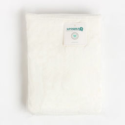 Полотенце с капюшоном Крошка Я, цвет белый, 67х120 см, 100% п/э, 280 г/м2  фото 6