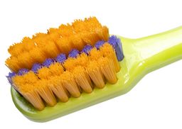 Ортодонтическая зубная щетка PESITRO 6580 ortho (щетина: полиэстер, мягкая,d 0.10mm, 6580 щетинок)  фото 3