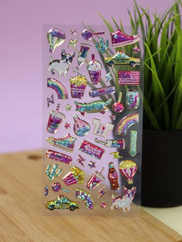 Наклейки объемные "Shiny dog" (20,5*9 см)