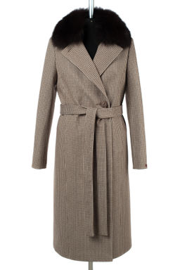 Мех натуральный (песец) Пальто утепленное Термофинн 100 г - El podio фото 7