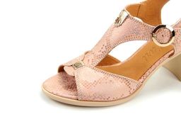 Босоножки EDART 6001.624be.gold.pink