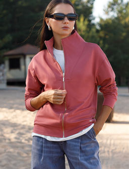 D49.078 Джемпер женский терракота