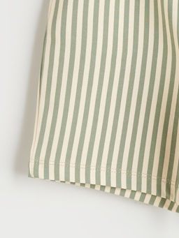 Beli Lastikli ?izgili Erkek ?ocuk ?ort