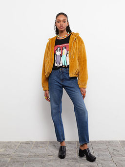 Kap??onlu Kad?n Pel?? Mont