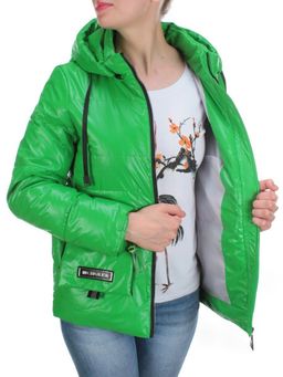 8266 GREEN Куртка демисезонная женская BAOFANI (100 гр. синтепон) - Fashion фото 8