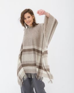 Пончо из шерсти UL KL