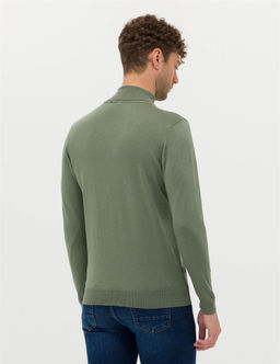 Duman Slim Fit Bal_k__ Yaka Basic Triko Kazak