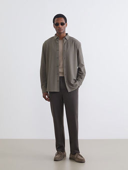 Regular Fit Uzun Kollu Erkek G?mlek