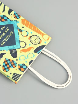 Цена за 3 шт. Пакет подарочный крафт Лучшему мужчине! 12?6?16 см