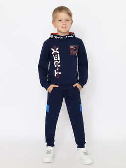 CRB wear/CWKB 63707-41-387 Толстовка для мальчика,темно-синий/Ex.Cherubino  фото 3