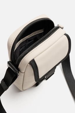 RUBBERISED CROSSBODY BAG - Zara фото 6