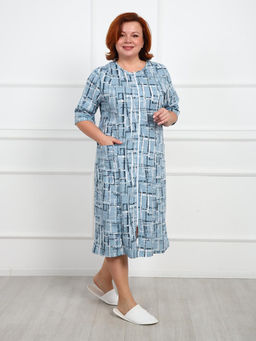 IV-CAPRIZ Митиола - халат бордовый