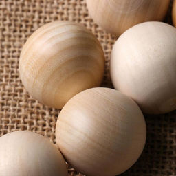 Цена за 10 шт. Заготовка для творчества Шар 3см цельный