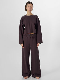 Комплект домашний женский коричневый