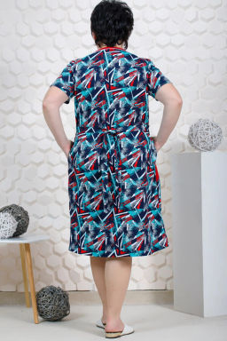 Халат женский , цвет красный синий зеленый