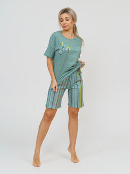 856 Пижама "Зеленый"