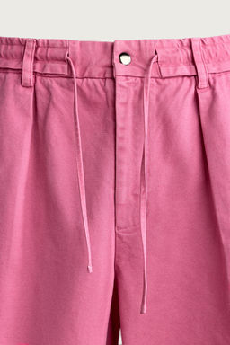 BERMUDA CARGO LAVADA RELAXED FIT / Magenta - Zara фото 9
