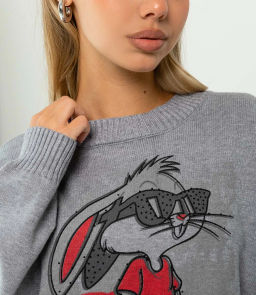 Джемпер #КТ919 (9), серый