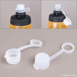 Крышка силиконовая, защитная, DC001 прозрачный белый цвет/уп 50/1000/ - Галеонтрейд фото 5