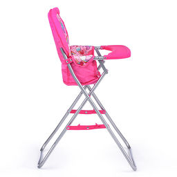 Стульчик для кормления кукол игрушечный, цвет радужные единороги