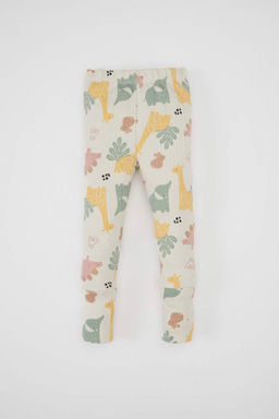 Толстовка с принтом Safari для маленьких девочек, набор из 2 шт. - Defacto фото 2