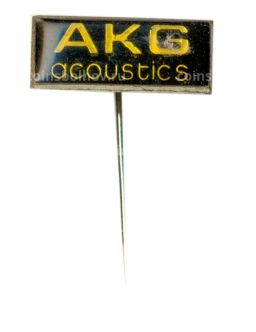 Значок рекламный AKG acoustics