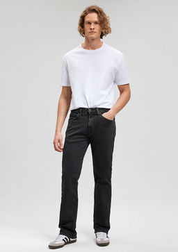 177 Koyu Gri Comfort Jean Pantolon