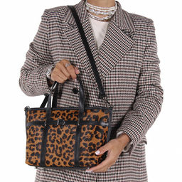 Сумка 3626VG leopard black Vitelle Grassi