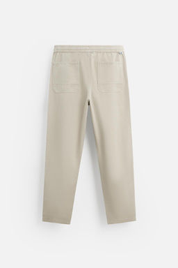 WASHED JOGGER WAIST TROUSERS - Zara фото 7