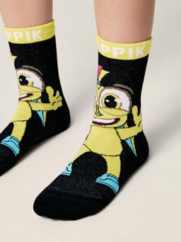 Цена за 2 пары. Носки классические CONTE-KIDS Носки детские Глазастики