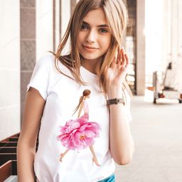 Эксклюзивная футболка Yana Pletneva упаковка плотный Zip пакет!