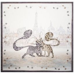 НАБОР САЛФЕТОК ИЗ 2-Х ШТ КОТИКИ,40Х40СМ, 100 - Lefard фото 3