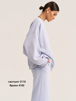 Свободный и объемный свитшот onesize - MG Wear фото 12