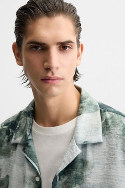 ABSTRACT PRINT SHIRT - Zara фото 6