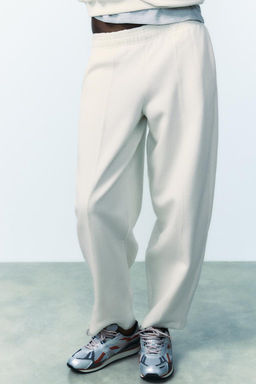 CARROT FIT PLUSH TROUSERS - Zara фото 10