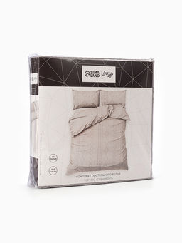 Постельное бельё 2-спальное LoveLife Tufting Орнамент, микрофибра