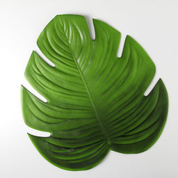 Цена за 2 шт. Салфетка сервировочная на стол «Тропики», 46×42 см, зелёная