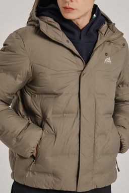 Пуховик короткий Хаки OUTDOOR Down Jacket - Anta фото 11