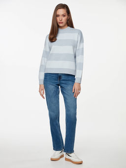 CONTE LDK 291 Джемпер женский blue-ecru